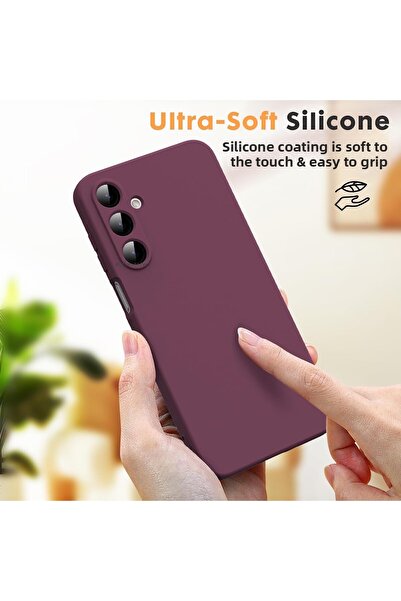 m.tk moveteck For Samsung Galaxy A16 Case Launch Camera Protected Inside Velvet Soft Colorful Silicone Matte Feel Cover