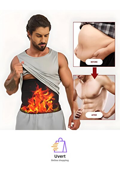 UVERTE Thermal Waist Corset - Slimming Sauna, Belly Shaping, Upright Posture Maternity Belt