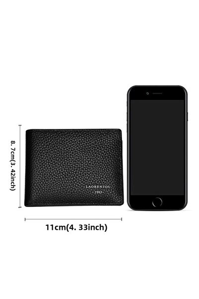 Laorentou Genuine Italian Leather Men's Wallet - Card Holder