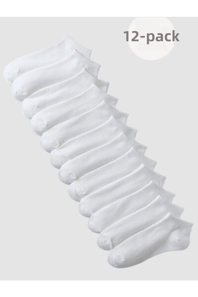 BABI'S SOCKS 12 زوجًا من جوارب القطن