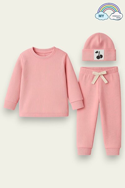 My Kids Wear Bordás uniszex baba - háromágyas gyermekkészlet