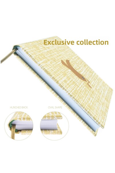 BİDEFTER Piano Note Book (g Major) 100% Handmade, Hand Sewing, 2026 Collection – Artistic Leather – A/5