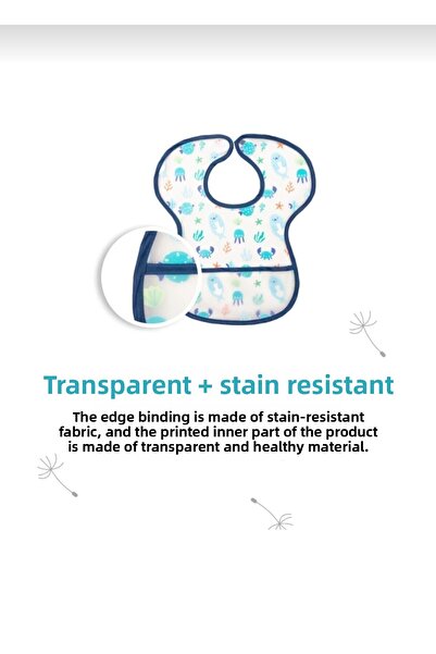 Sevi Bebe Eva Pocketed Baby Bib