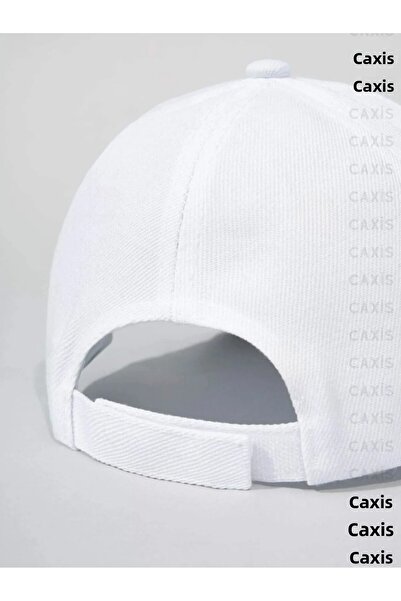 caxis Εμπριμέ λευκό Unisex Classic Model Ρυθμιζόμενο καπέλο με γάντζο με φιγούρα ελαφιού