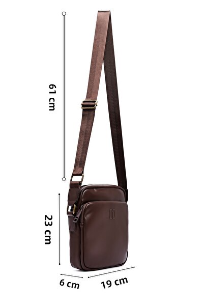 Derimod Men's Brown Messenger Bag 25Sbd300318