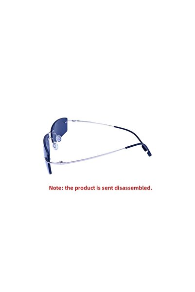 EYM Titanium Eyeglass Frame Hinged Chrome Sunglasses