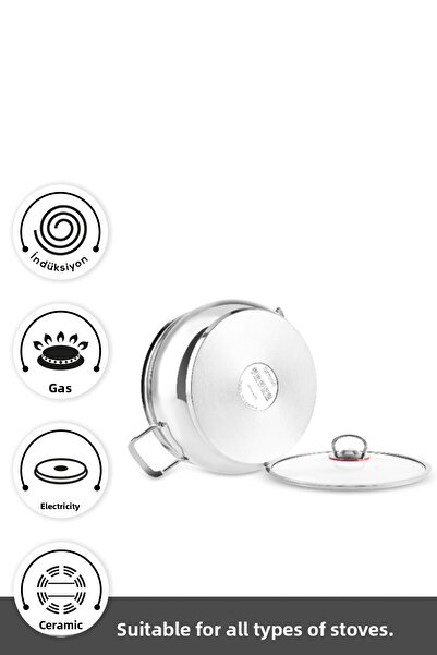 Karaca Cook Hide V2 13dílná indukční základna sada ocelového nádobí