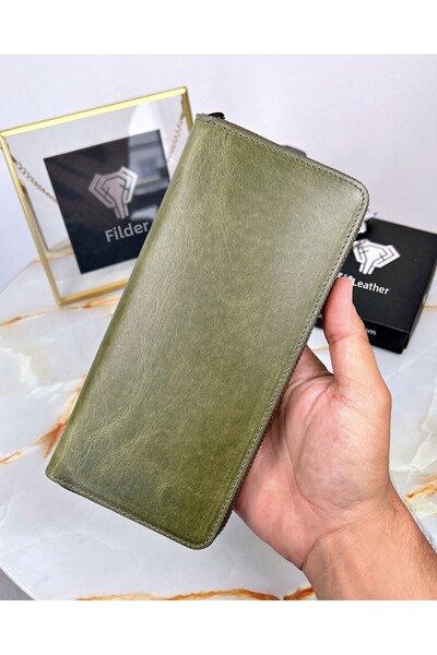 Fil Deri Large Wallet Genuine Leather 2055