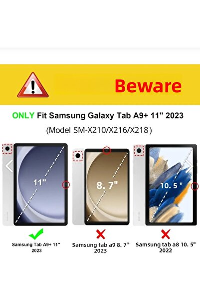 GoGoPlus Samsung Galaxy Tab A9 Plus Tablet Case (11Th) Tablet Silicone Case