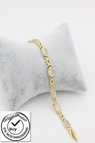 XUPING JEWELRY سوار من حجر الزركون من ستايل بيس/مجوهرات XUPING