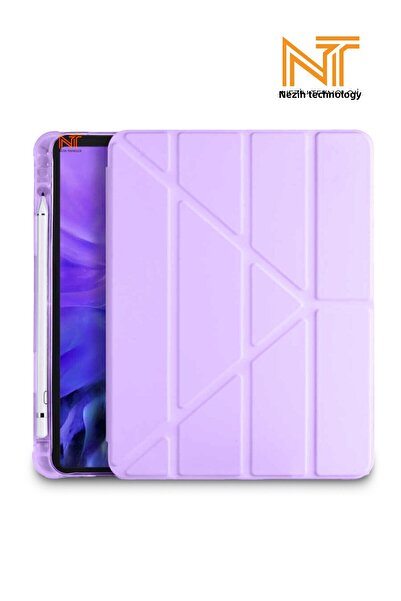 Nezih Case iPad Air 4/5/6 11 Inch 2020 2022 2024 2025 Compatible Smart Case with Pen Section and Stand Sleep Mode