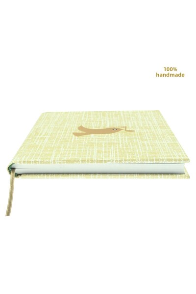 BİDEFTER Music Notebook (No Key) 100% Handmade, Hand Stitched – 2026 Special Collection – Artistic Binding – A/5