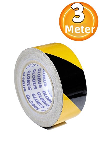 Badem10 شريط تحذيري بشريط عاكس بطول 3 أمتار - ملحق خارجي للسيارة والشاحنة وال...