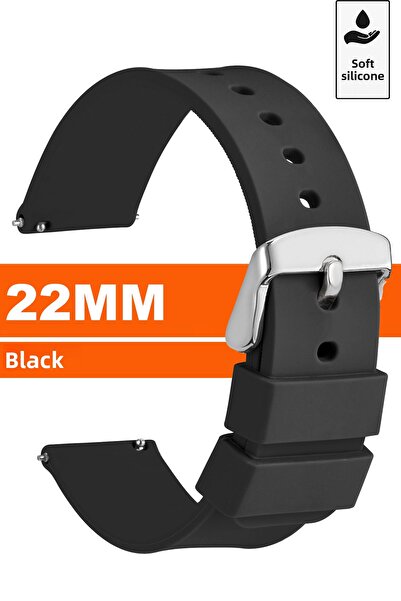 Trendburada Huawei Watch Gt2 Gt3 Gt4 Gt5 Pro-Xiaomi Redmi Watch 5 Active-Lite 22mm Metal Steel Silicone Band