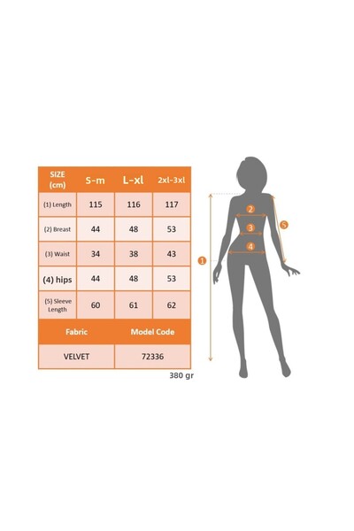 JANES Women's Long Sleeve Double Breasted Collar Side Buttoned Front Cross Cut Detailed Midi Velvet Dress