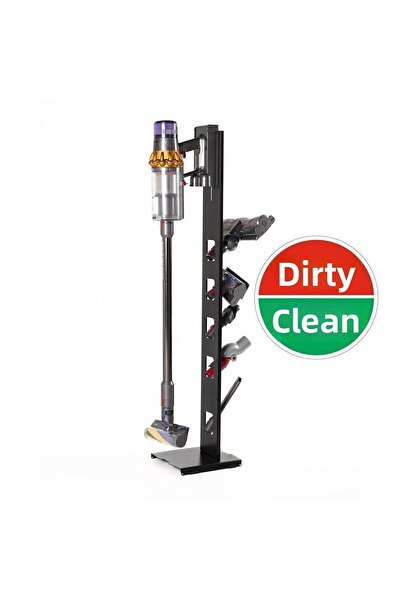 thorqtech Suport negru pentru aspirator Dyson - Compatibil cu modelele V15, V...