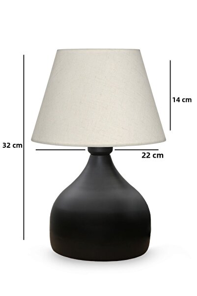 HOMİNG Milano Metal Cream Lampshade - Melted Body Headboard Ayd-3088