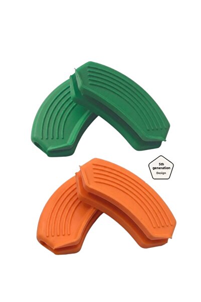 5Gen Tasarım Silicone Handle Set (Pot Handle) (2 Sets Are 4 Pieces Each)