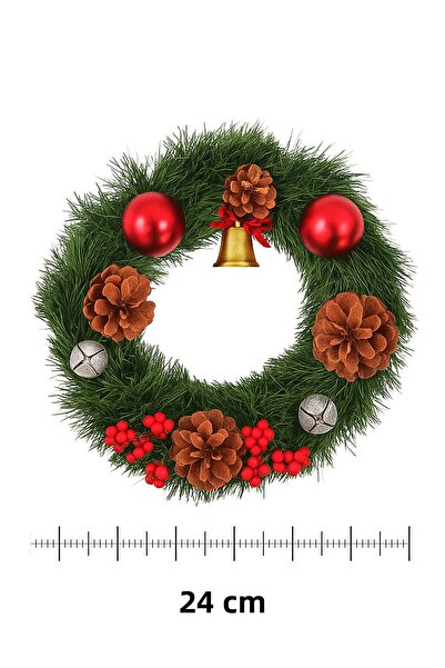 Waldern Christmas Door Ornament 24 cm Decorative Christmas Ornament