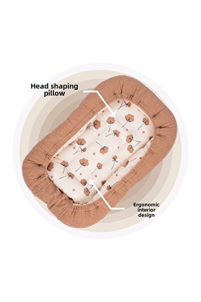 Sevi Bebe Multifunctional Mother's Side Bed - Teddy