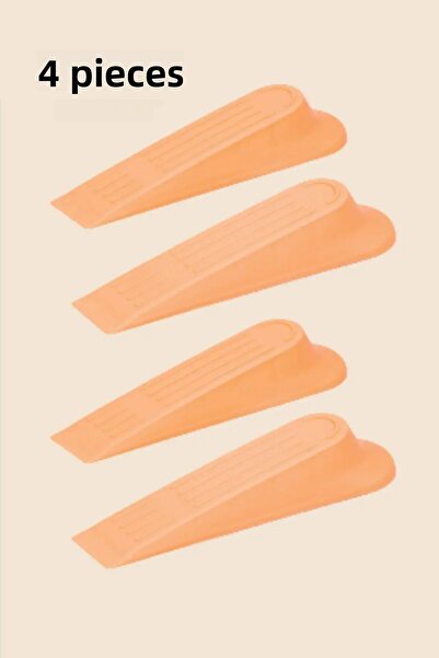 Sun Plastik 4 قطع من مصدات الأبواب، مصدات تحت الباب، سدادات الأبواب، مصدات منحدرات الأبواب