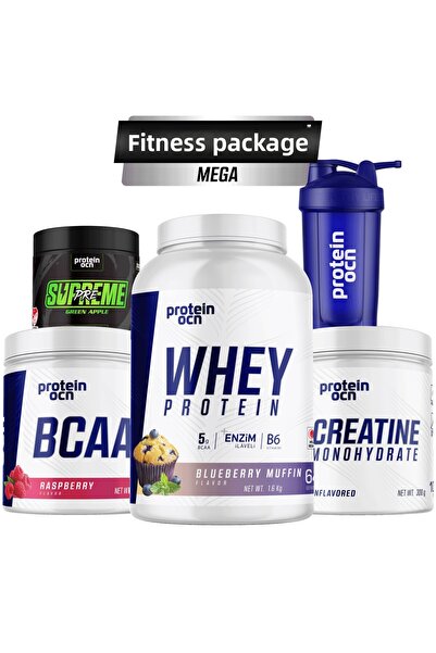 Proteinocean باقة اللياقة البدنية ميجا - مافن التوت الأزرق