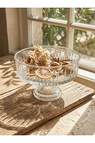 AKDEN STORE Cutting Decor Handcrafted Lisbon Bowl