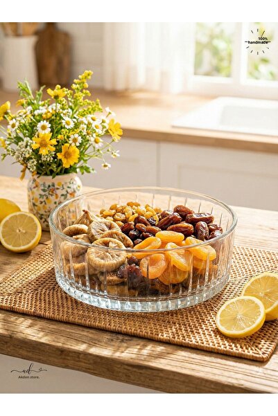 AKDEN STORE Cutting Decor Handcrafted Lisbon Bowl