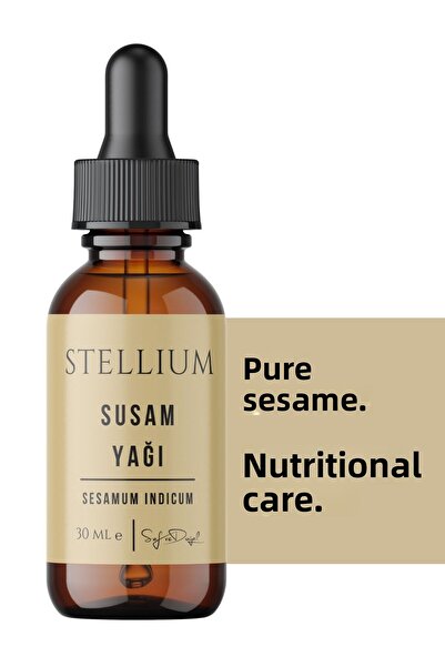 STELLIUM 30 مل زيت السمسم - معصور على البارد (100% زيت السمسم الطبيعي)