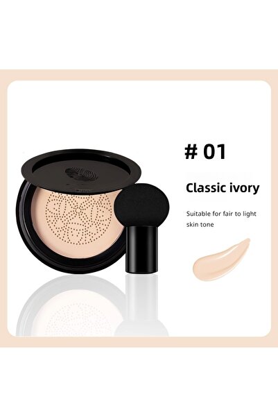 Maycheer كريم أساس توز فونداتشين سي سي مع إسفنجة على شكل رأس فطر رقم 1 للبشرة...