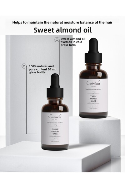 caintela Sweet Almond Oil 50 ml 100% Natural Pure