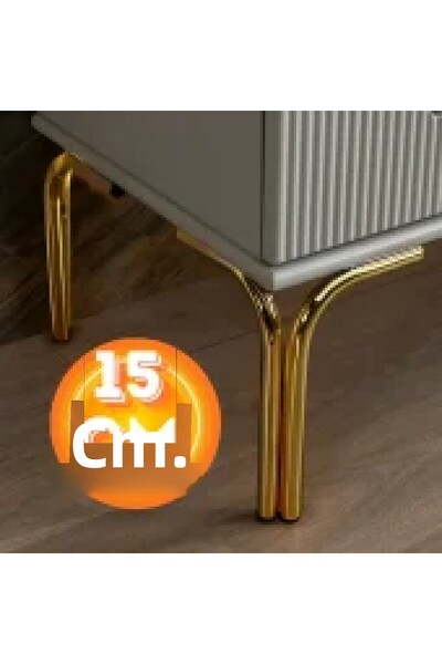 CAN METAL Picioare pentru scaun din metal, 15 cm, picioare pentru mobilier, p...
