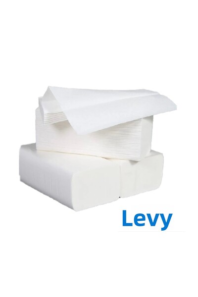 Levly Premium Plus Z Fold Paper Towels 150 Pack Dispenser Napkins 6 Packs 900 Pieces 20X21 cm 1350 Gr