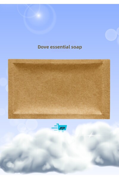alazpack ambalaj Alazpack Dove Soap Essence Disposable Wet Wipes – Natural Kraft Unprinted – 250 Pieces
