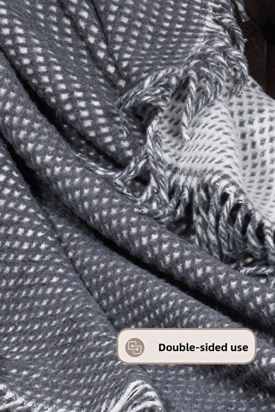 Elart Carlos Tv Blanket Waffle Cotton (130X170 cm) Anthracite