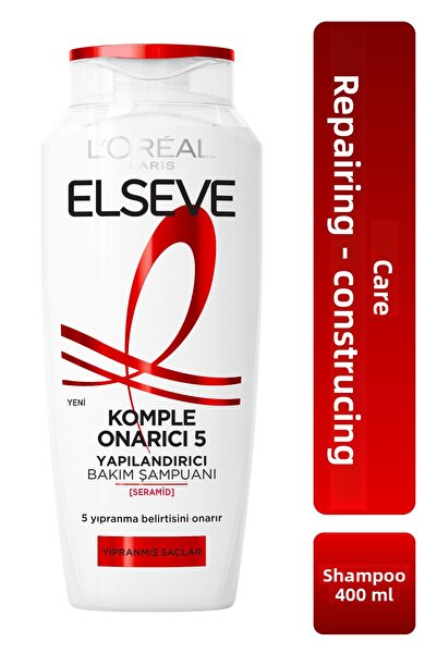 ELSEVE Complete Repair 5 Structuring Care Shampoo 390ml Set of 2