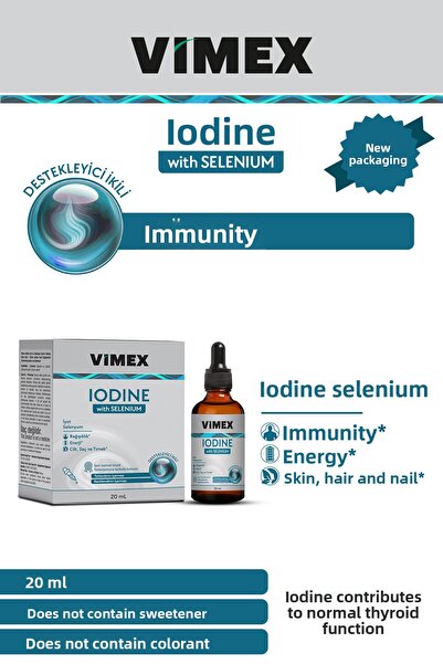 Vimex يود مع سيلينيوم 20 مل