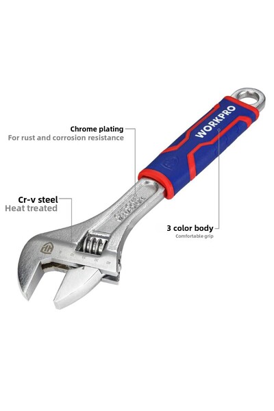 Workpro Wp272013 300mm Cr-V Professional Ratchet Wrench