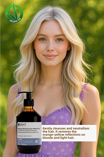 Insight Cold Reflection Shampoo for Blonde Hair 350 Ml.