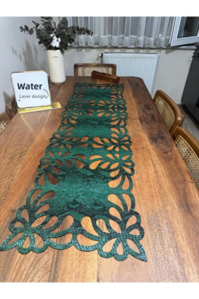 EHA LAZER Faux Leather Green, Special Pattern, Stylish Runner