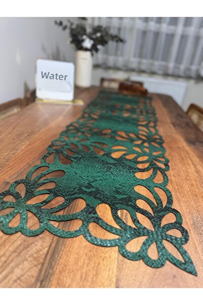 EHA LAZER Faux Leather Green, Special Pattern, Stylish Runner