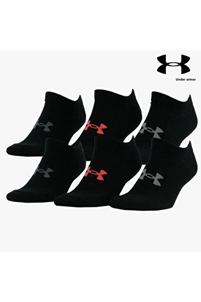 Under Armour Unisex 6 Pair Socks 1332981-001