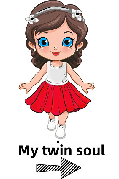 SEDİRLİ Unisex Valentine's Day Printed Adult Swaetshirt 3 Thread Rasterated