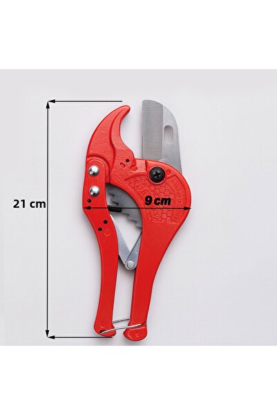 Badem10 Professional Pvc Pipe Cutting Shears Ergonomic Plastic Pipe Cutting Tool with Strong Steel Blades