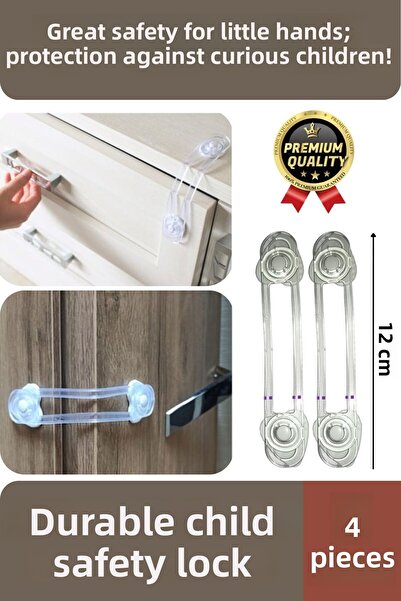 Svein Συσκευή προστασίας πόρτας ντουλαπιού πολλαπλών χρήσεων Ρυθμιζόμενη παιδ...