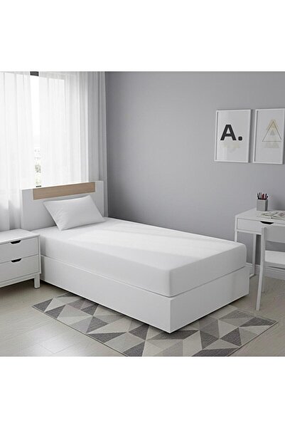 üntaş Life Single Yellow Fitted Sheet +1 Pillowcase