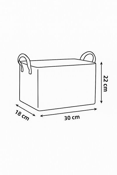 HomyJRs White Under Cabinet Laundry Children's Room Toy Organizer Folding Storage Basket Organizer 30x22x18