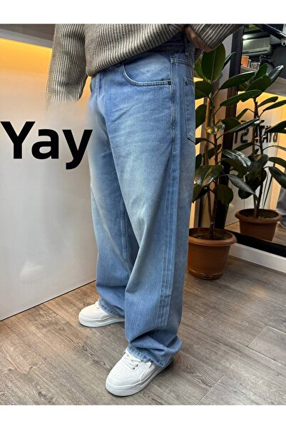 BYATA MENS STYLE Blugi super largi pentru bărbați