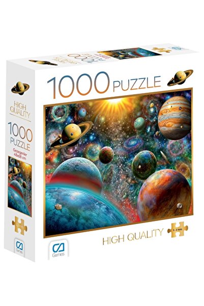 CA Games Planets 1000 Pieces 2.2mm Thickness 48X68Cm Professional Hobby Puzzl...
