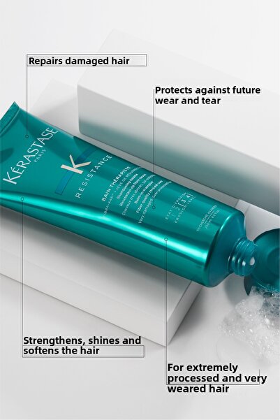 Kerastase Șampon reparator Resistance pentru păr extrem de deteriorat și tratat excesiv 250 ml